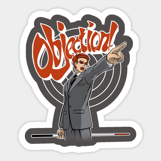 Phoenix Murdock Sticker by CreativeOutpouring